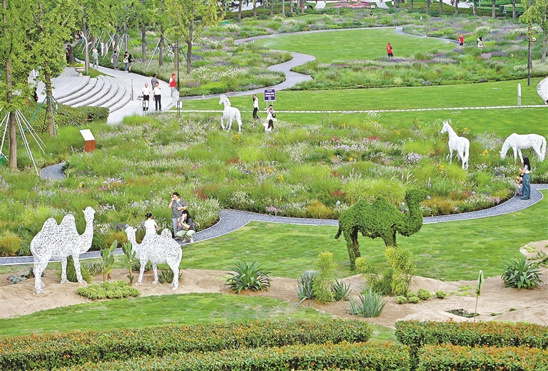 杭州首個花卉主題園——亞洲花卉主題園正式開園