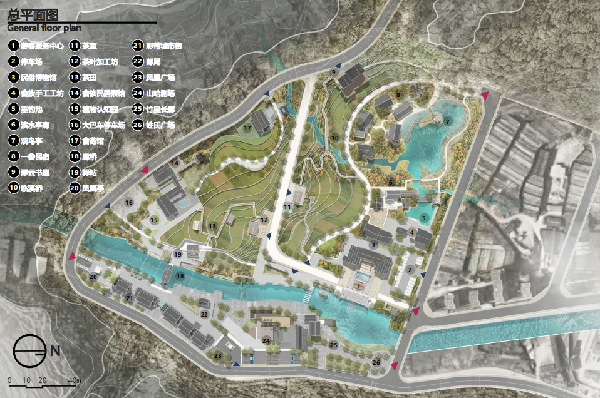 第二屆鄉(xiāng)村振興國際聯(lián)合畢業(yè)設(shè)計(jì)二等獎(jiǎng)作品丨云檐煮茗，景織畬鄉(xiāng)