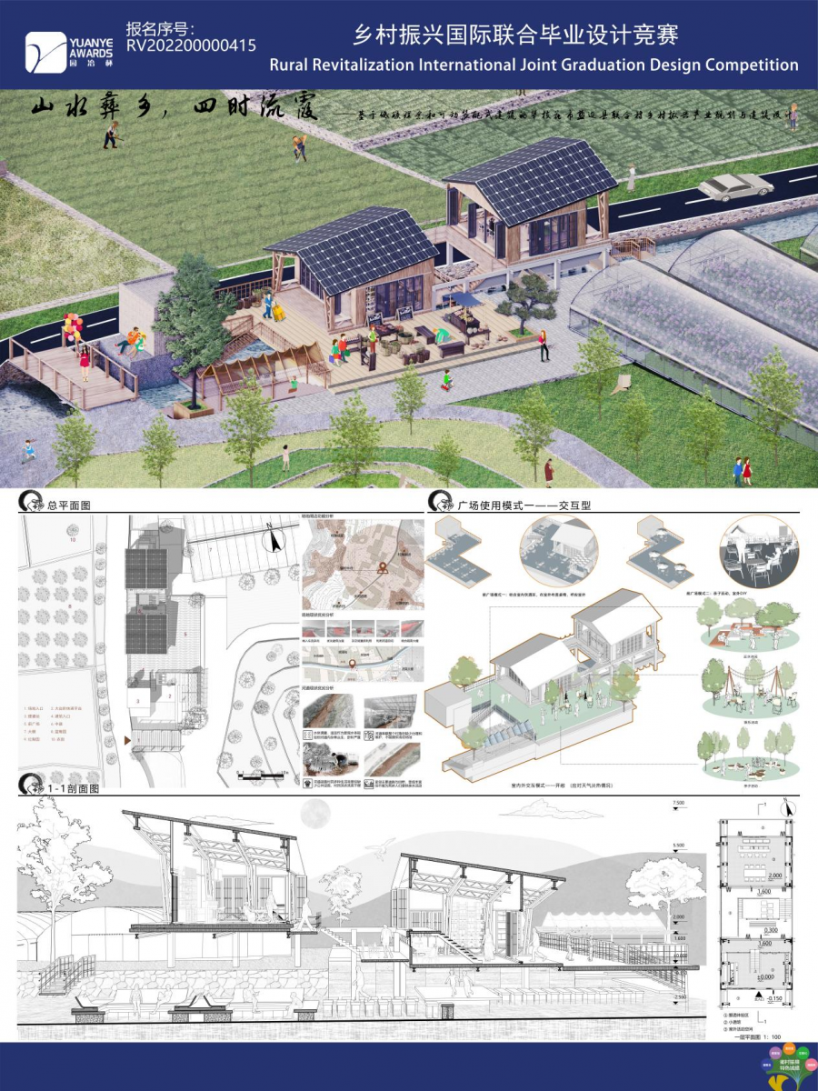 第二屆鄉(xiāng)村振興國際聯(lián)合畢業(yè)設(shè)計(jì)二等獎(jiǎng)作品丨山水彝鄉(xiāng)，四時(shí)流霞