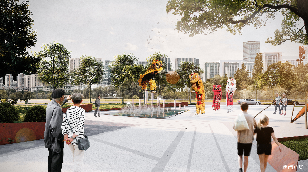 2023年河北省園林綠化設計競賽三等獎作品丨滄獅邀舞函