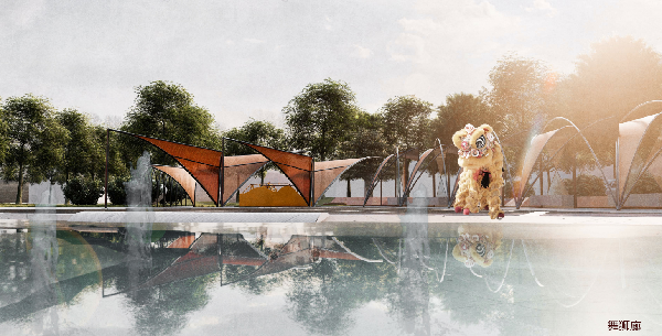 2023年河北省園林綠化設計競賽三等獎作品丨滄獅邀舞函