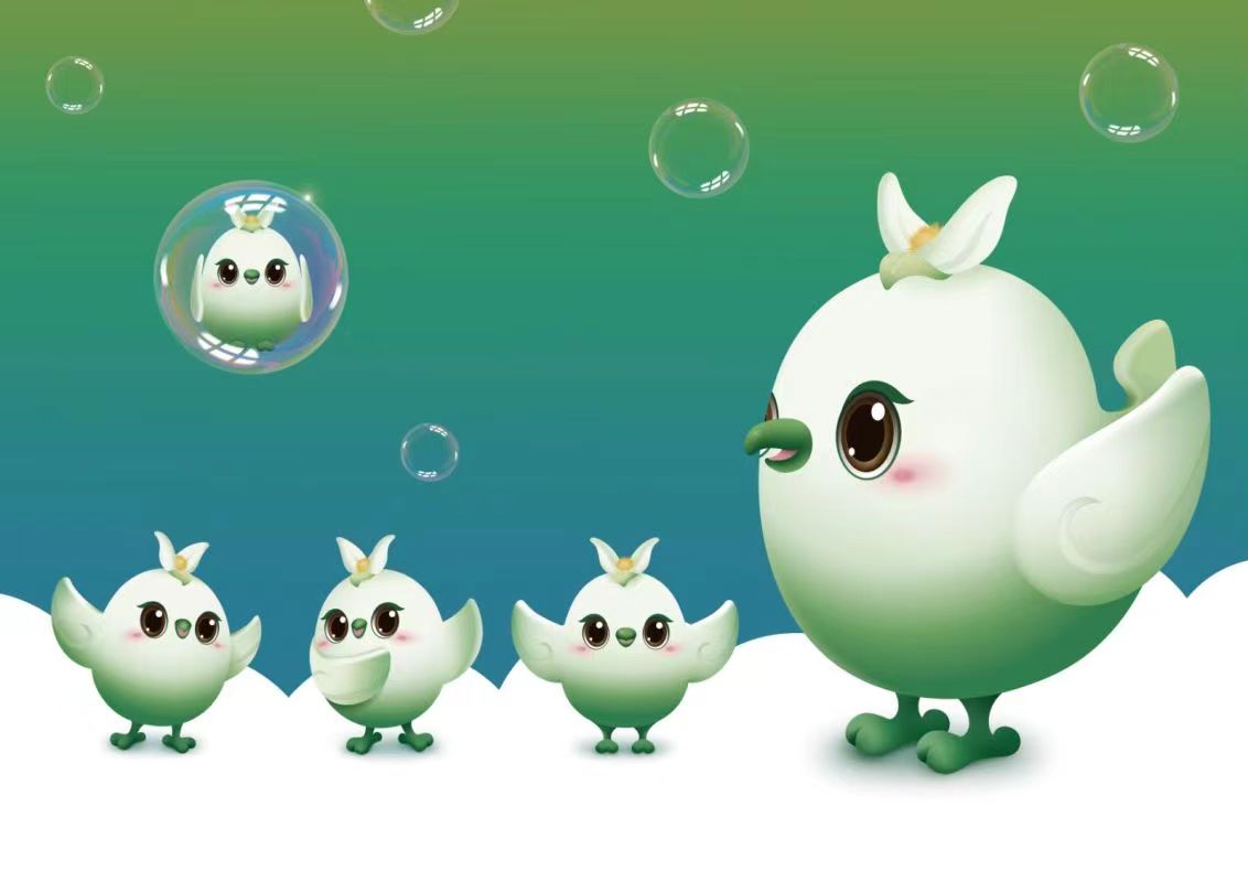 成都世園會吉祥物“桐妹兒”亮相