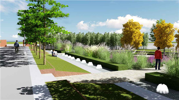 園冶杯參賽作品丨人大附中北大附小聯(lián)合實(shí)驗(yàn)學(xué)校入口景觀提升