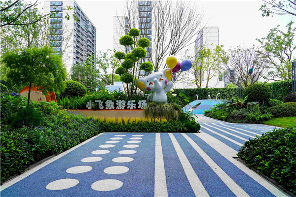 園冶杯參賽作品丨嘉興華潤潤府項目北地塊景觀花境工程