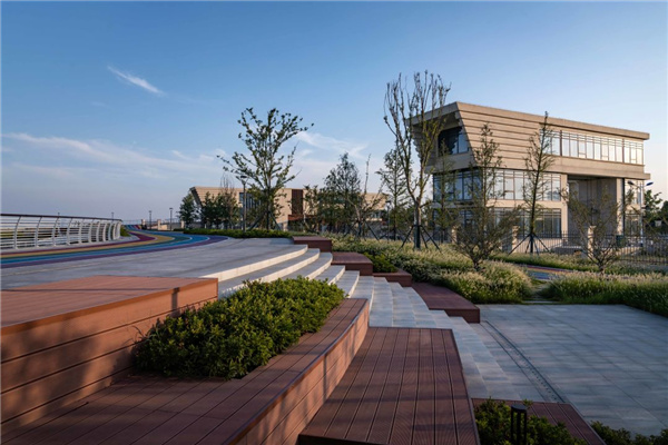 無錫太湖流域小溪港魚咀公園