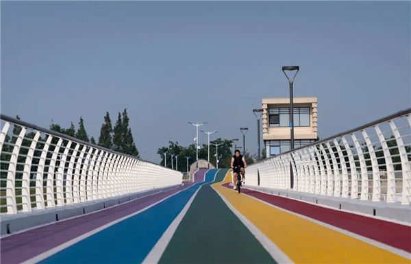 無錫太湖流域小溪港魚咀公園