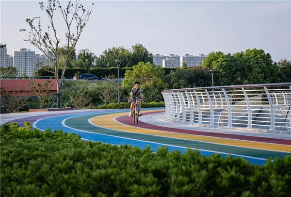 無錫太湖流域小溪港魚咀公園
