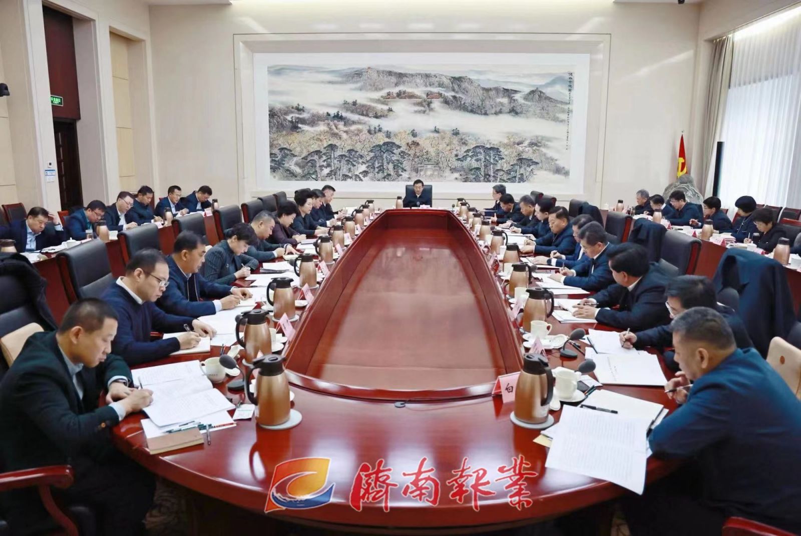 “濟南泉·城文化景觀”申報世界遺產(chǎn)工作領(lǐng)導(dǎo)小組會議召開