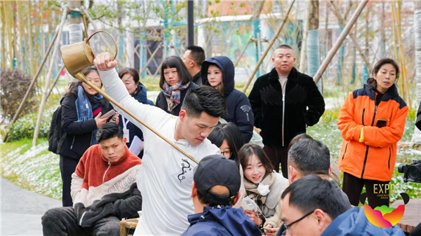 成都世園會品牌推介活動走進合肥園博園