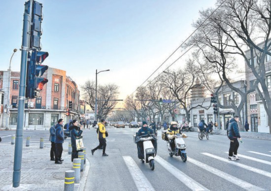 北京：西單北大街環(huán)境改造展新顏