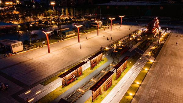 園冶杯獲獎作品丨信陽火車站廣場景觀設計