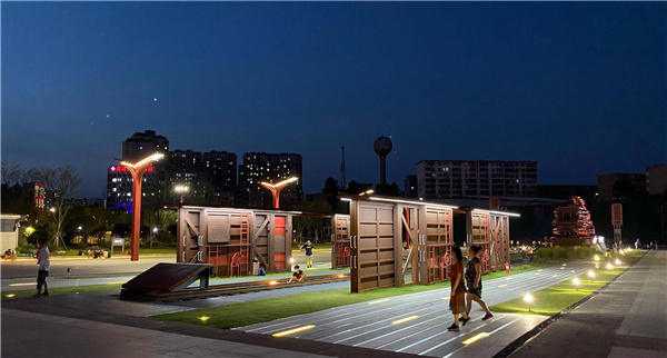 園冶杯獲獎作品丨信陽火車站廣場景觀設計