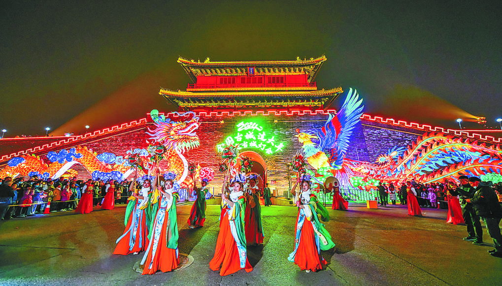 正定古城過大年 雅韻新風相輝映