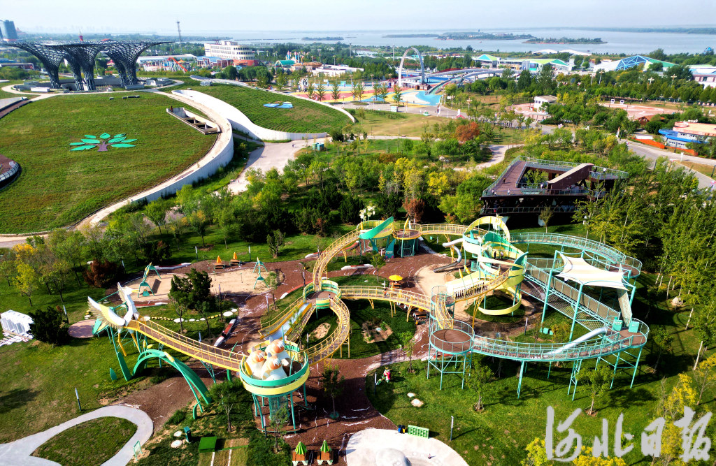 河北省第七屆園博會主展館項目主體完工