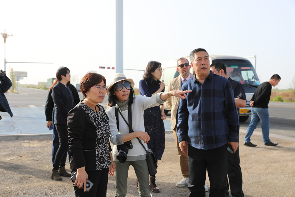 國際城市與區域規劃師學會主席埃利塞伊一行到定州考察調研