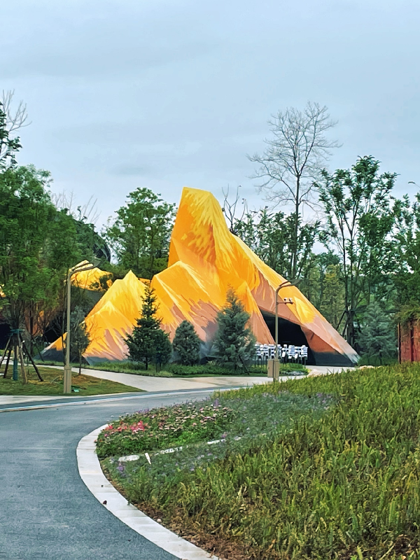 行業(yè)媒體成都世園行丨甘孜州城市展園