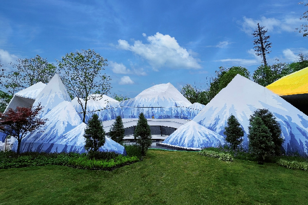 行業(yè)媒體成都世園行丨甘孜州城市展園