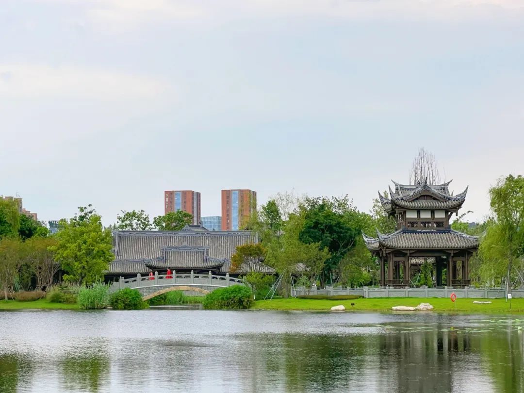 行業(yè)媒體成都世園行丨天府藝術(shù)公園蜀園