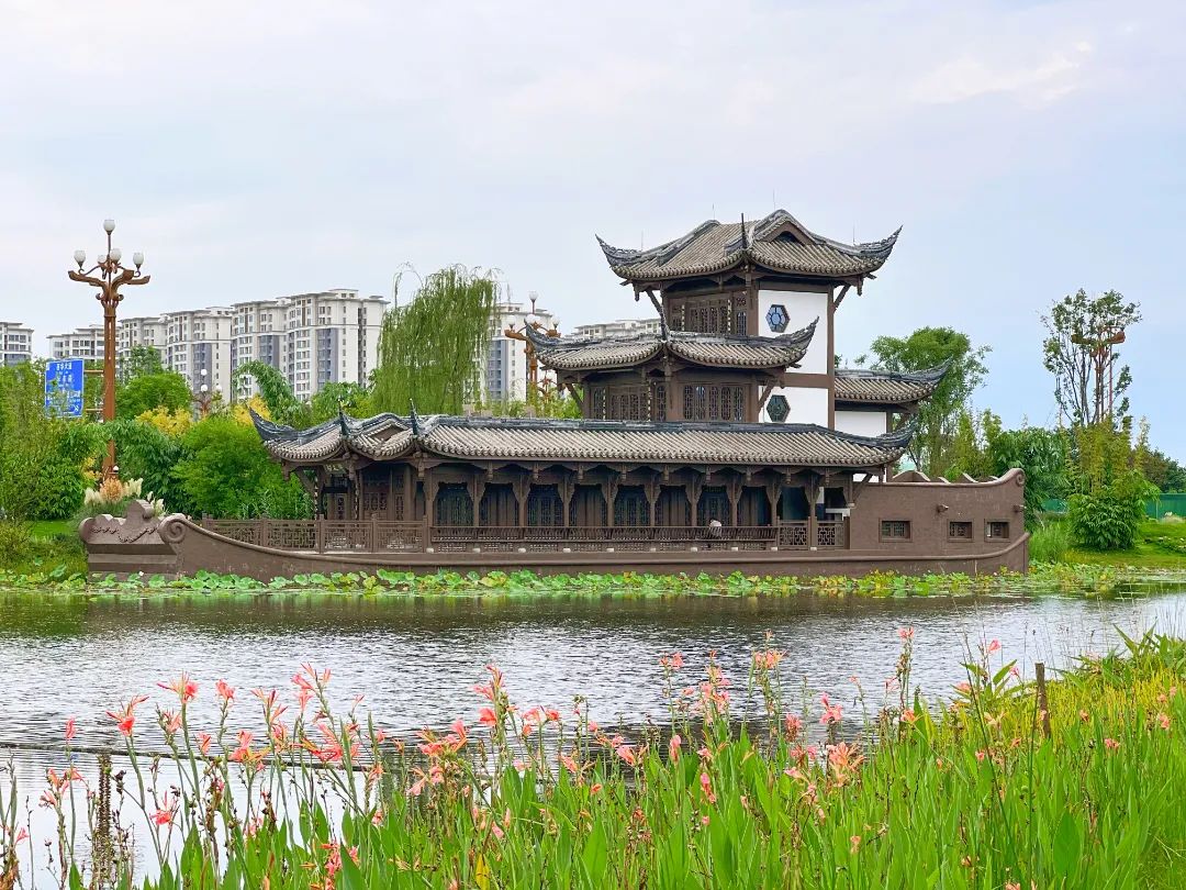 行業(yè)媒體成都世園行丨天府藝術(shù)公園蜀園
