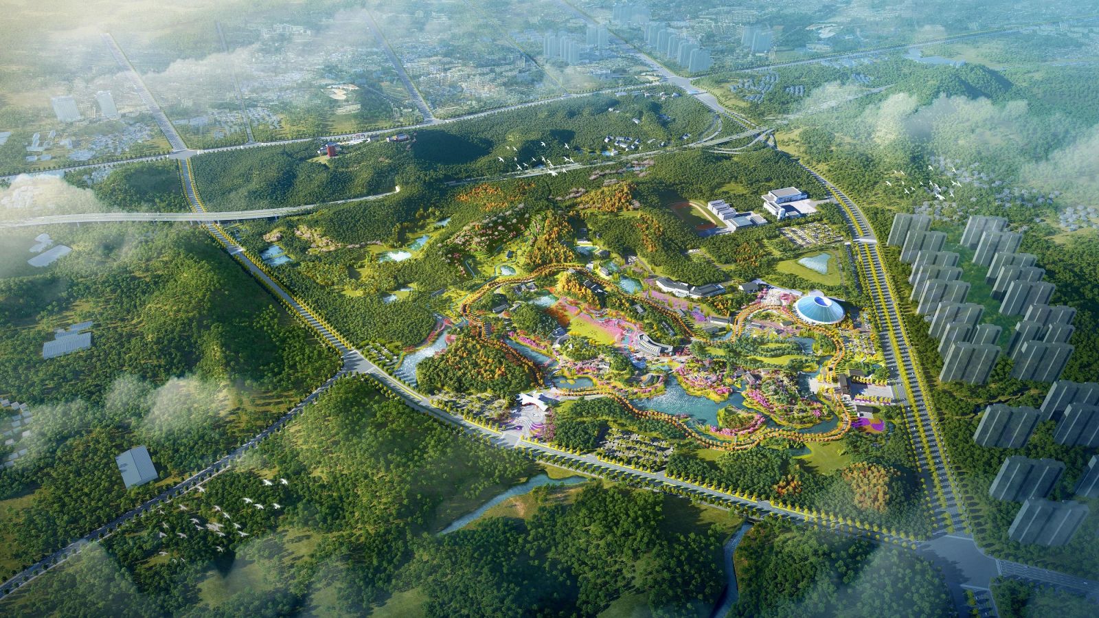 湖北鄂州：理念創(chuàng)新引領(lǐng)園博會高質(zhì)量發(fā)展