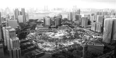 摩天大樓間，杭州的超級(jí)中央公園要來了