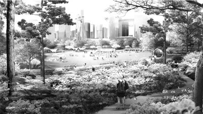 摩天大樓間，杭州的超級(jí)中央公園要來了