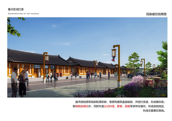 園冶杯參賽作品| 烏蘭哈達鎮(zhèn)三合村步行街