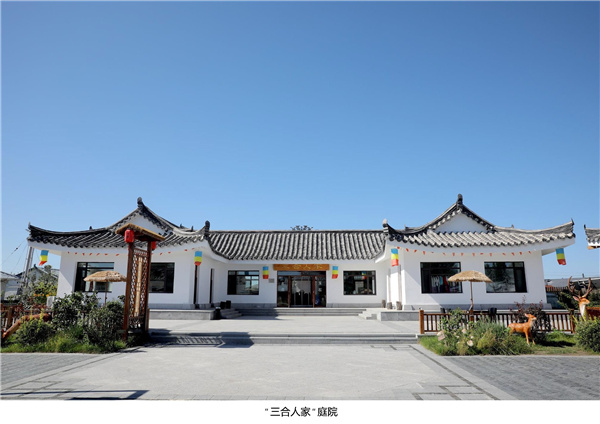 園冶杯參賽作品| 烏蘭哈達鎮(zhèn)三合村步行街