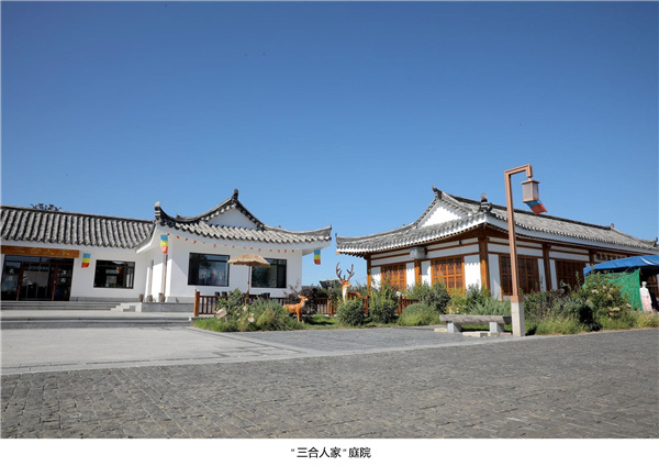 園冶杯參賽作品| 烏蘭哈達鎮(zhèn)三合村步行街