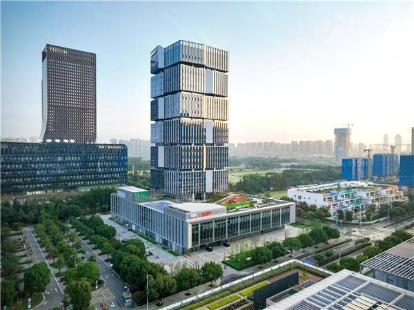 園冶杯參賽作品 | 啟迪設(shè)計大廈總部辦公樓景觀