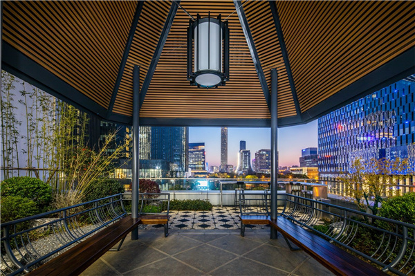 園冶杯參賽作品 | 啟迪設(shè)計大廈總部辦公樓景觀