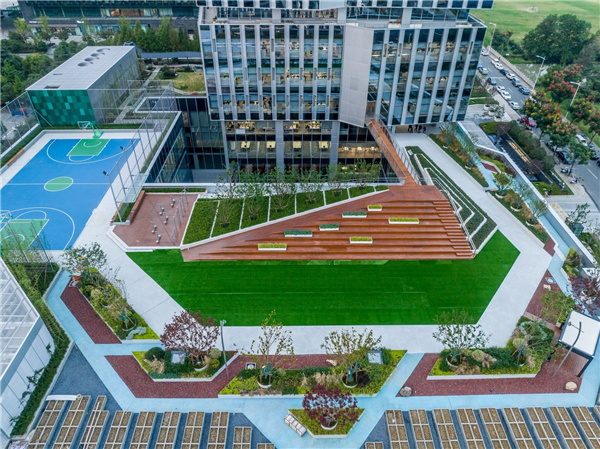 園冶杯參賽作品 | 啟迪設(shè)計大廈總部辦公樓景觀