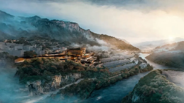 古藺國際建筑設計競賽結果，四家方案展示