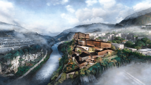 古藺國際建筑設計競賽結果，四家方案展示