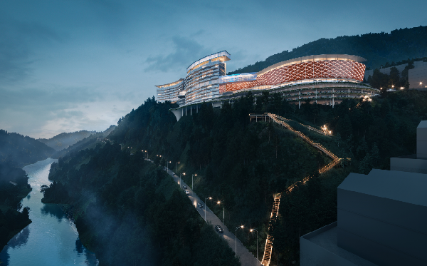 古藺國際建筑設計競賽結果，四家方案展示