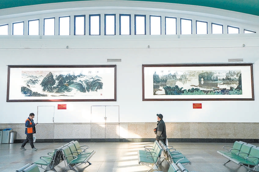 走進(jìn)北京站，走進(jìn)“美術(shù)館”