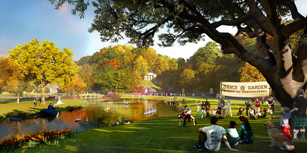 溫州園博園：打造“一池三山十二景”