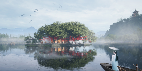 溫州園博園：打造“一池三山十二景”