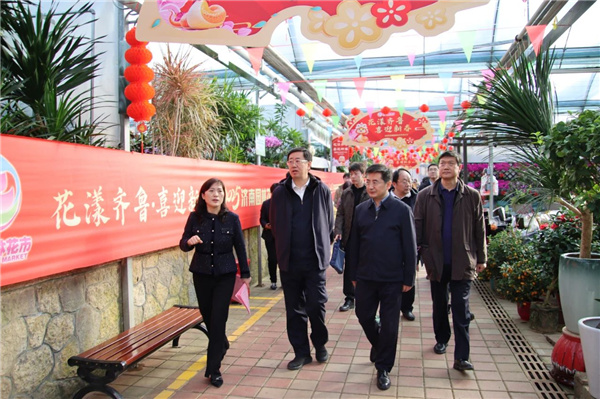 花漾齊魯喜迎新春 濟南園林花市暨2025年宵花節(jié)盛大開幕