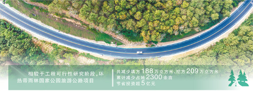 海南環(huán)熱帶雨林國(guó)家公園旅游公路保護(hù)生態(tài)、帶動(dòng)發(fā)展