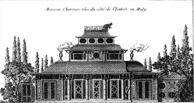 法蘭西園林中的中國景觀