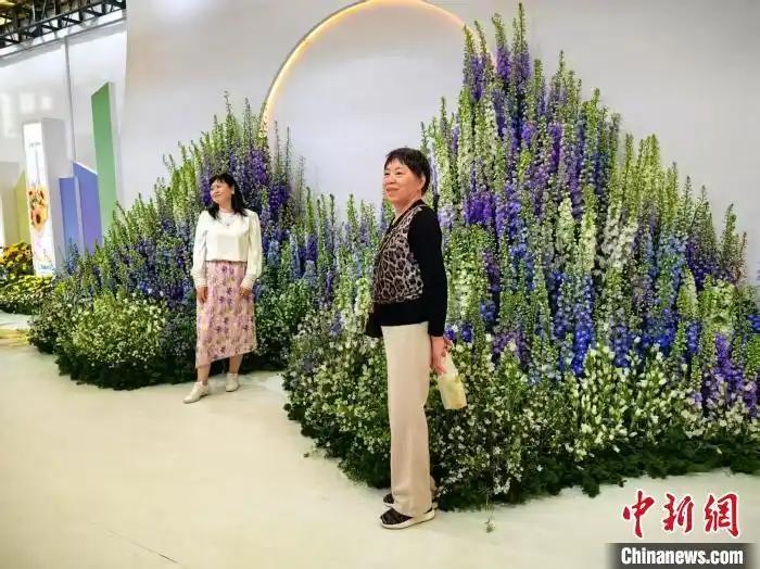 中國國際花卉園藝展覽會在上海舉行