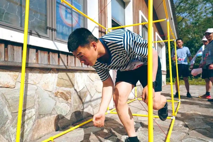 軍事元素與生態景觀相交融，寶山舉辦“軍地融合”定向賽