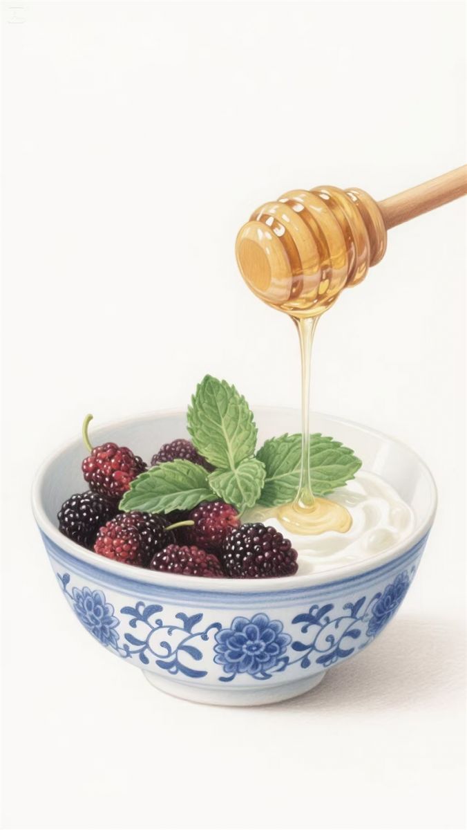 海淀桑葚：紫黑里的千年甜意