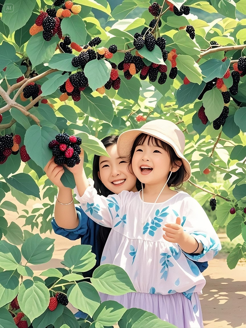 海淀桑葚，釀著屬于中國人的千年甜意