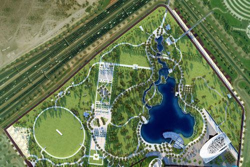 迪拜Zabeel“新月”公園景觀設(shè)計