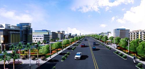 成都雙華路(園區(qū)示范段)道路景觀設計