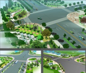 成都雙華路(園區(qū)示范段)道路景觀設計