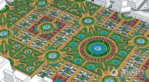 “城市花朵”戶(hù)外停車(chē)場(chǎng)