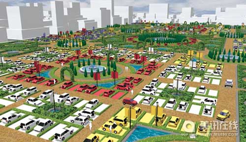 “城市花朵”戶(hù)外停車(chē)場(chǎng)